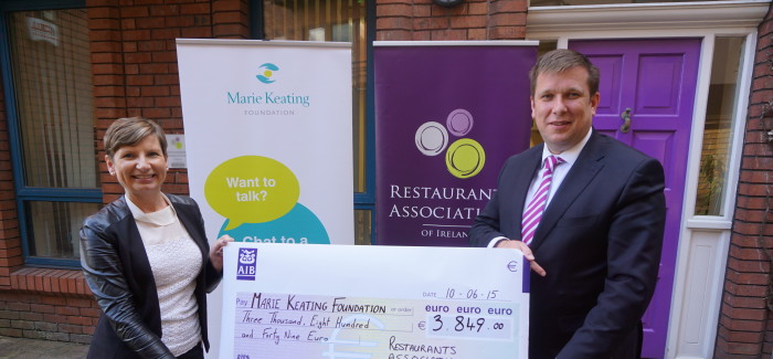 Awards guests raise €7,698 for charity